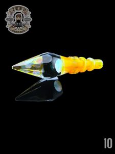 #10 NS YELLOW FACETED CRYSTAL