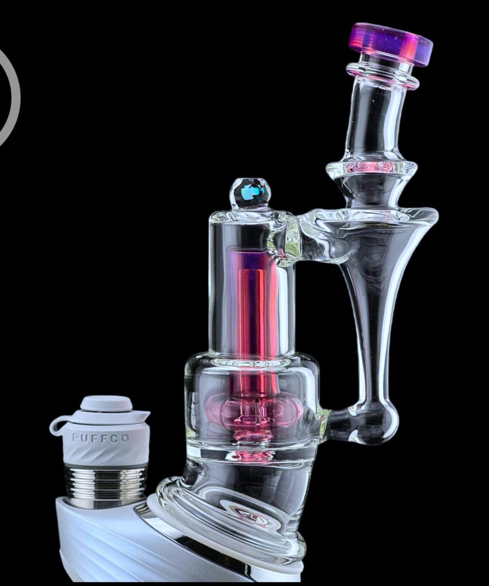 IRIDESCENT GLASS: LE MINI RBR PUFFCO PEAK ATTACHMENT