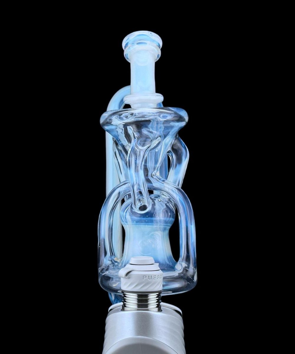 LOGI GLASS ART: FULL COLOR TRIPLE PUFFCO PEAK ATTACHMENT