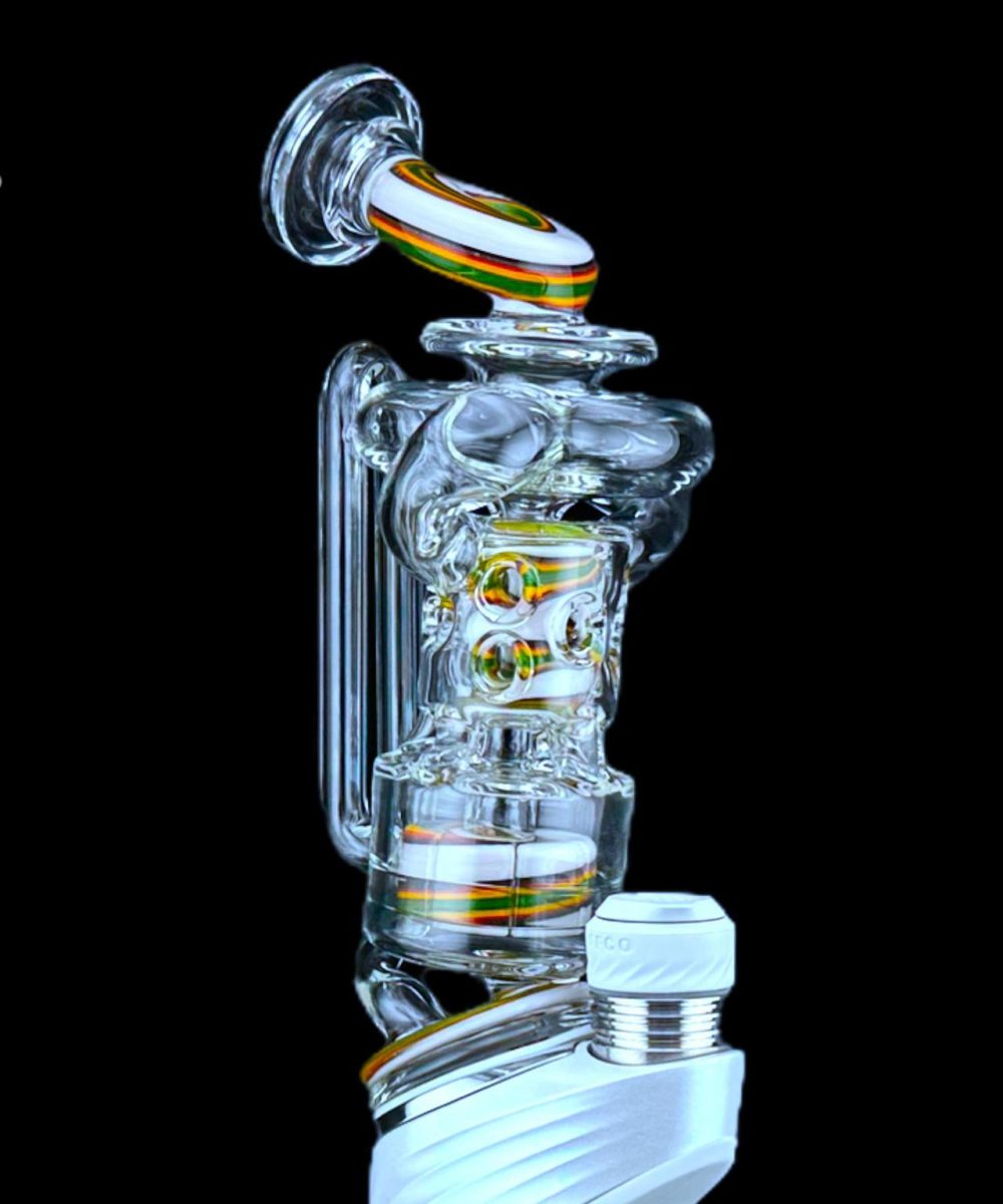 SLATE GLASS: HOLLOW INCYCLER PUFFCO PEAK ATTACHMENT