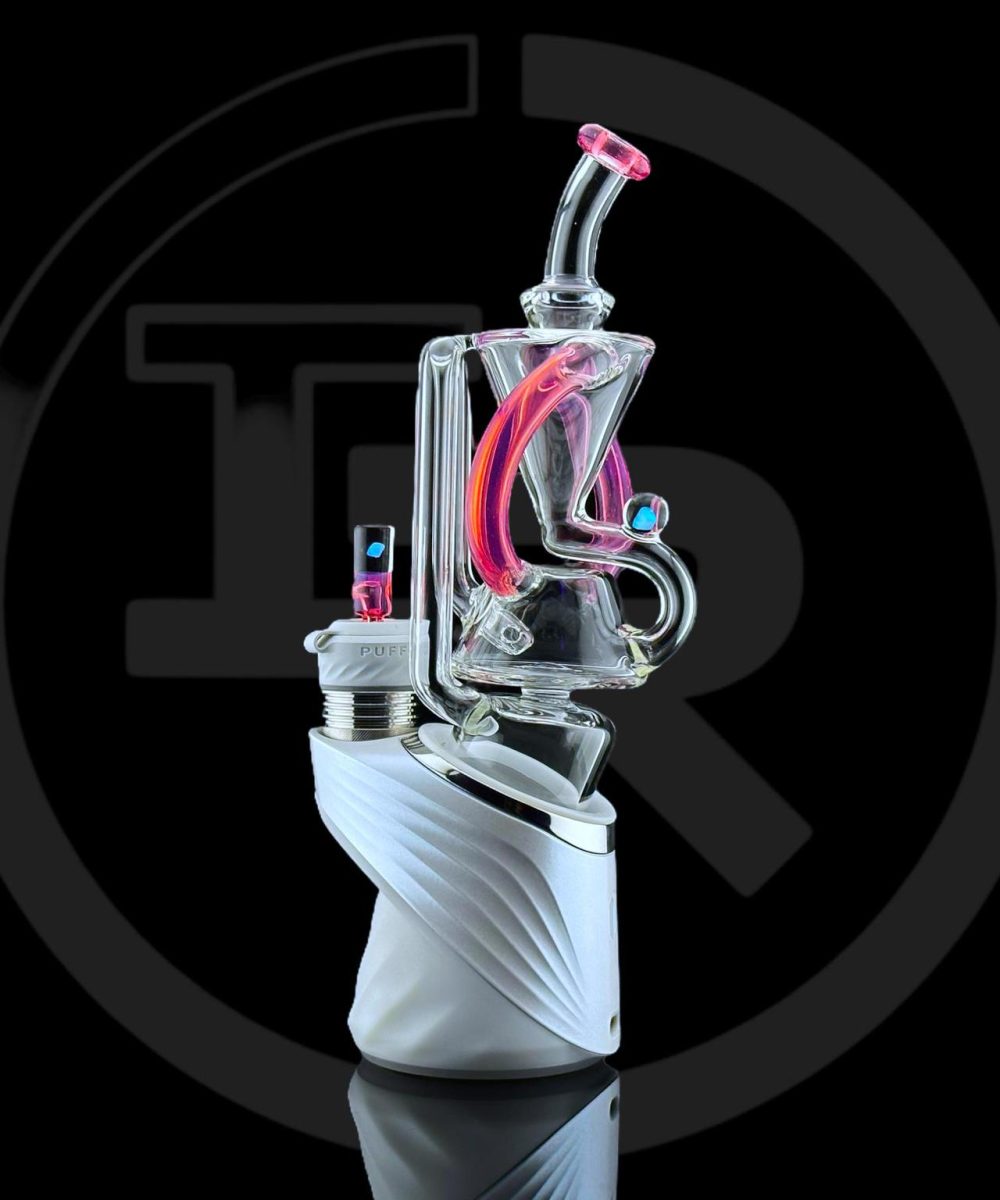 Alternative view of IRIDESCENT GLASS: SUPERIOR FLOATER PUFFCO PEAK ATTACHMENT