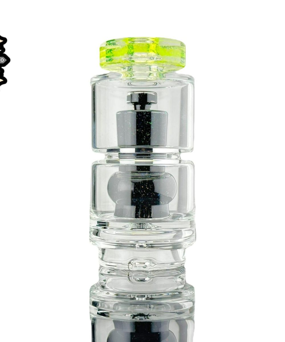 Alternative view of SPIDER GLASS: CROPAL ACCENTED INCEPTION PUFFCO PEAK ATTACHMENT