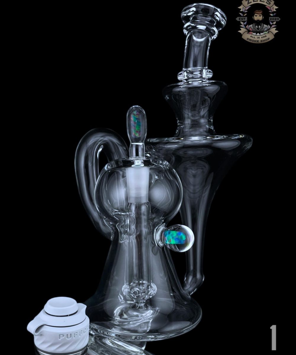 LID GLASS: RECESSED PUFFCO PEAK ATTACHMENT