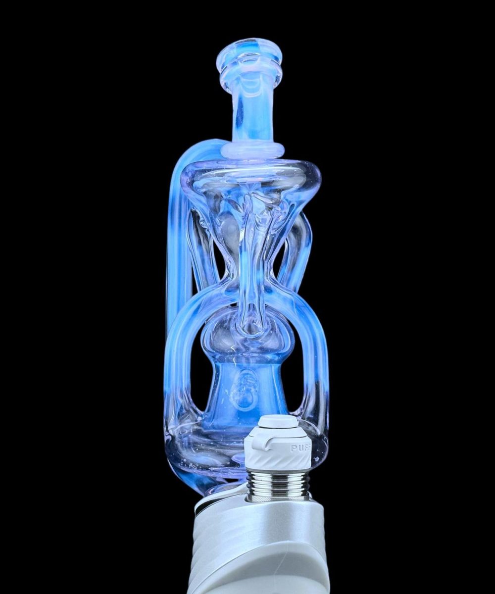 Alternative view of LOGI GLASS ART: FULL COLOR TRIPLE PUFFCO PEAK ATTACHMENT
