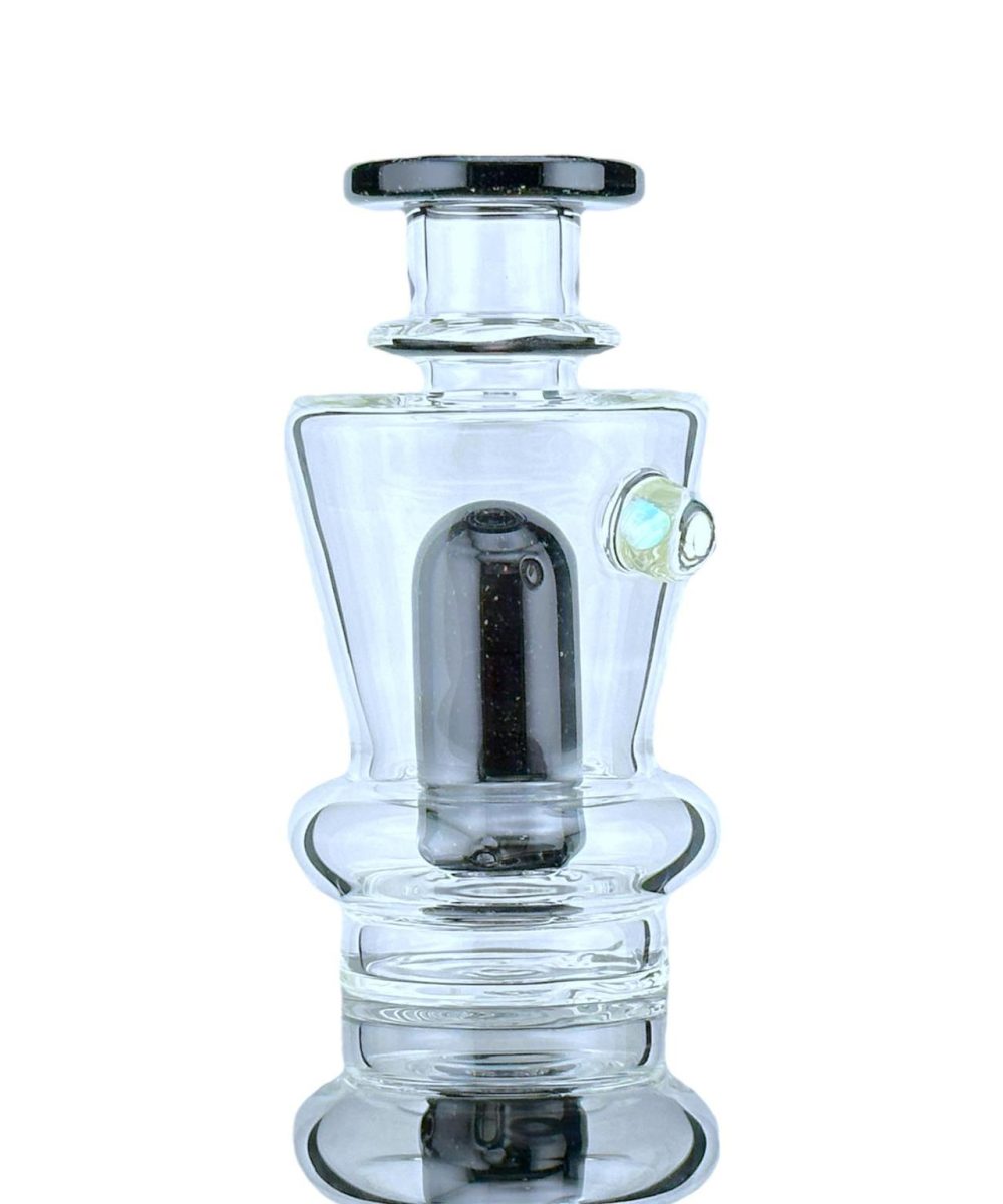 Alternative view of CHARLIE SHAW GLASS: CROPAL PUFFCO PEAK ATTACHMENT