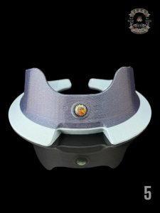 #5 STORM BASE/SKY BOTTOM WITH 6MM BLACK OPAL