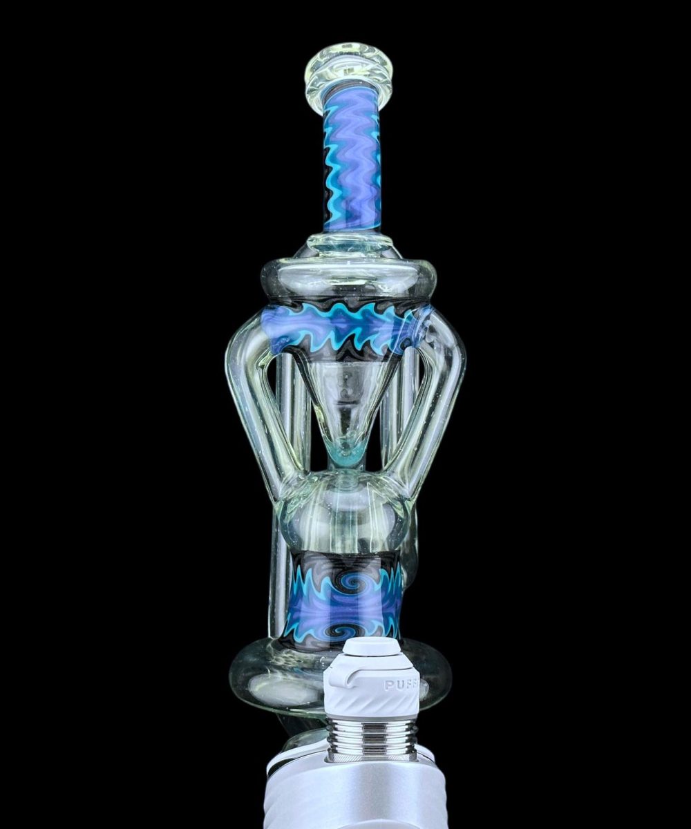 LOGI GLASS ART: WIG WAG DUAL PUFFCO PEAK ATTACHMENT