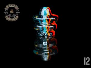 #12 RED/AQUA MULTICOLOR