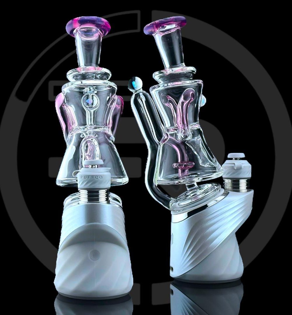 IRIDESCENT GLASS: SUPERIOR GILLY PUFFCO PEAK ATTACHMENT