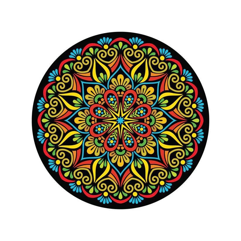 MOOD MATS: 8" FLEUR LES FLEUR 2024