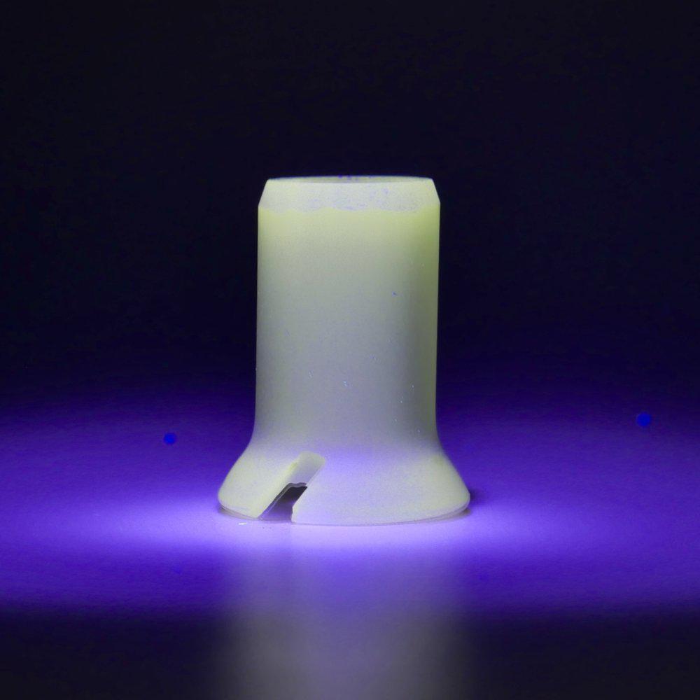 Alternative view of TOM FINN GLASS: SHORTY PIVOT MOUTHPIECE