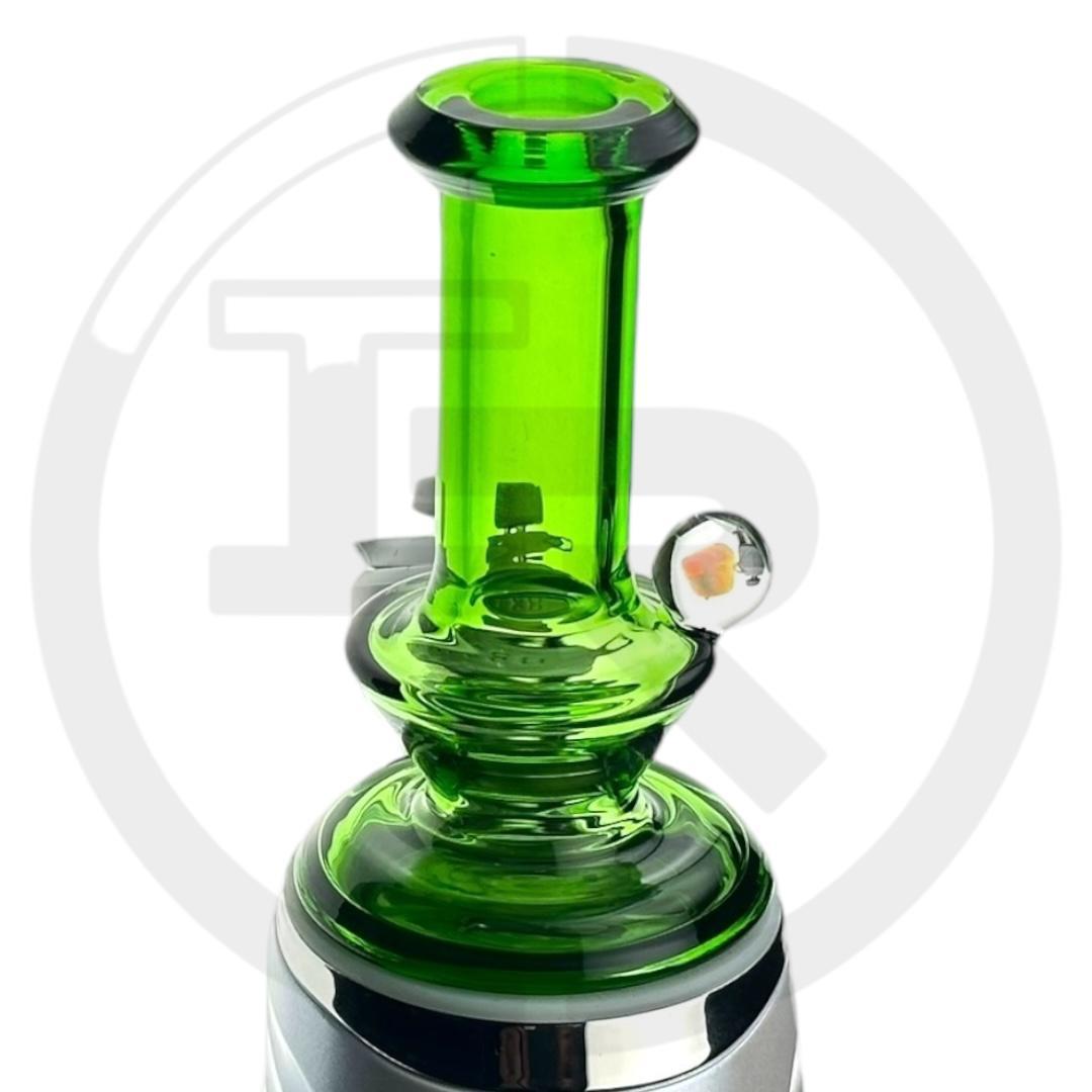 Alternative view of IRIDESCENT GLASS: HOURGLASS DRY TOP PUFFCO PEAK ATTACHMENT