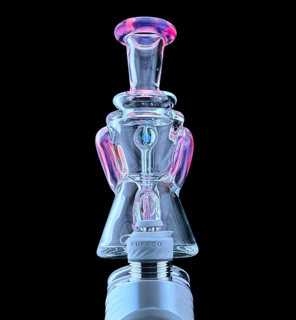 Alternative view of IRIDESCENT GLASS: SUPERIOR GILLY PUFFCO PEAK ATTACHMENT