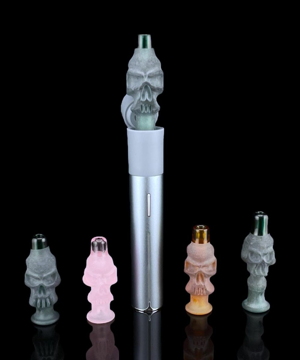MAJOR GLASS LAB: SKULL PIVOT MOUTHPIECE