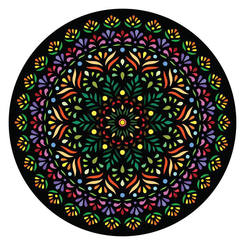 MOOD MATS: 12" NUG LES FLEUR 2024