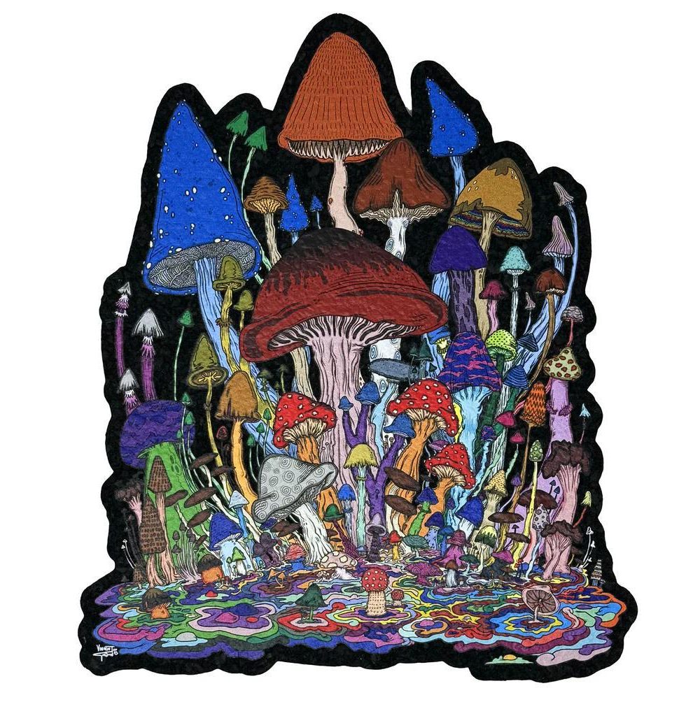 MOOD MATS: 12" VG MUSHROOMS 2025 LIMITED EDITION