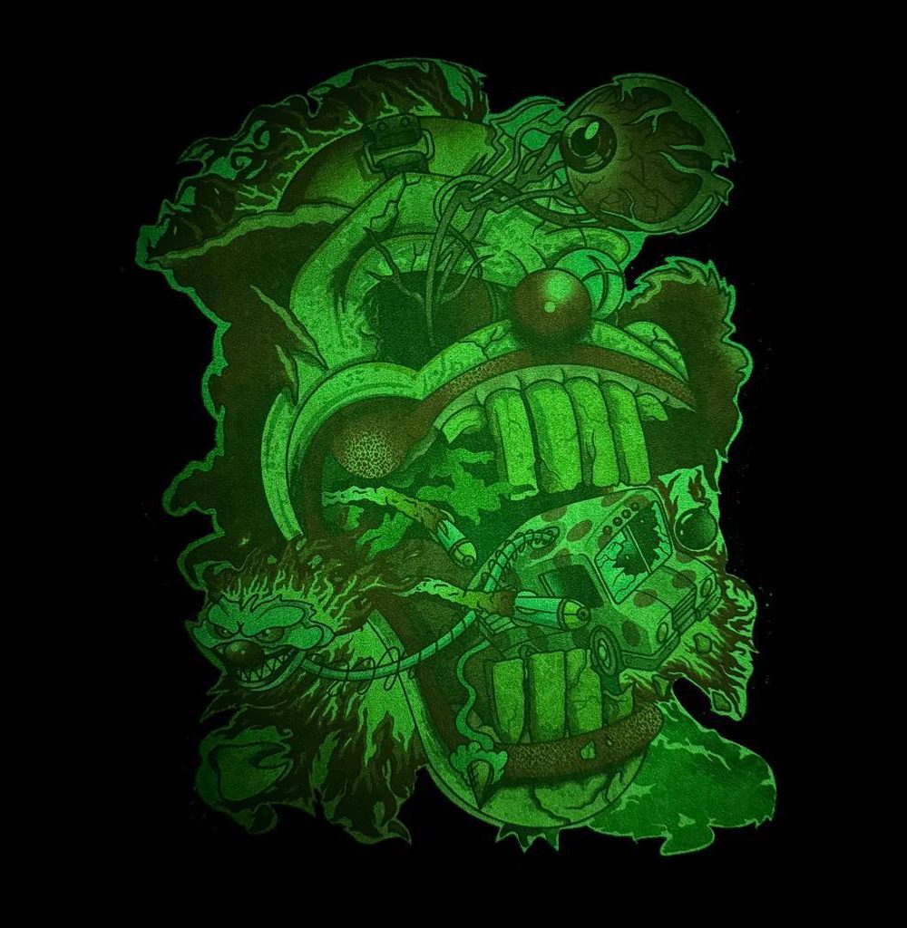 MOOD MATS: 12" TWISTED TOOTH (UV) 2025 LIMITED EDITION