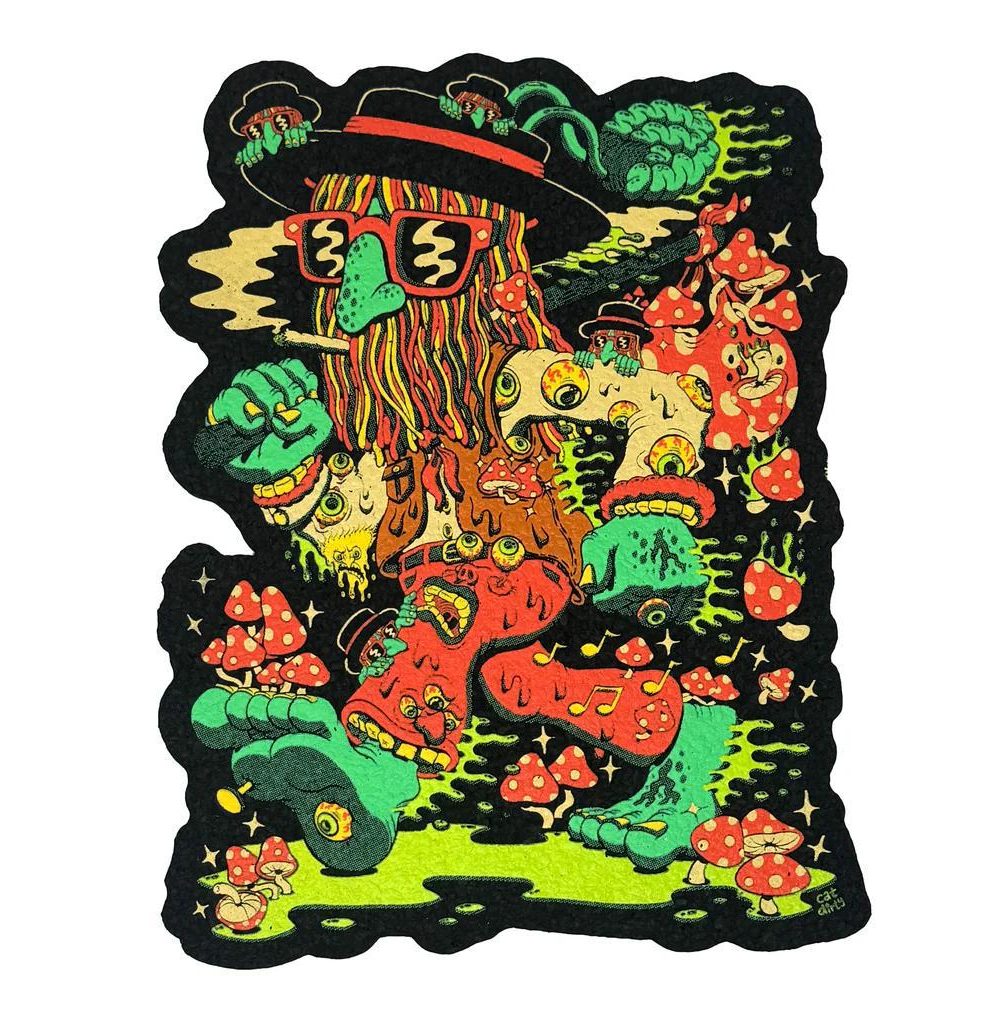 Alternative view of MOOD MATS: 12" TRIPPIN' HOBO (UV) 2025 LIMITED EDITION