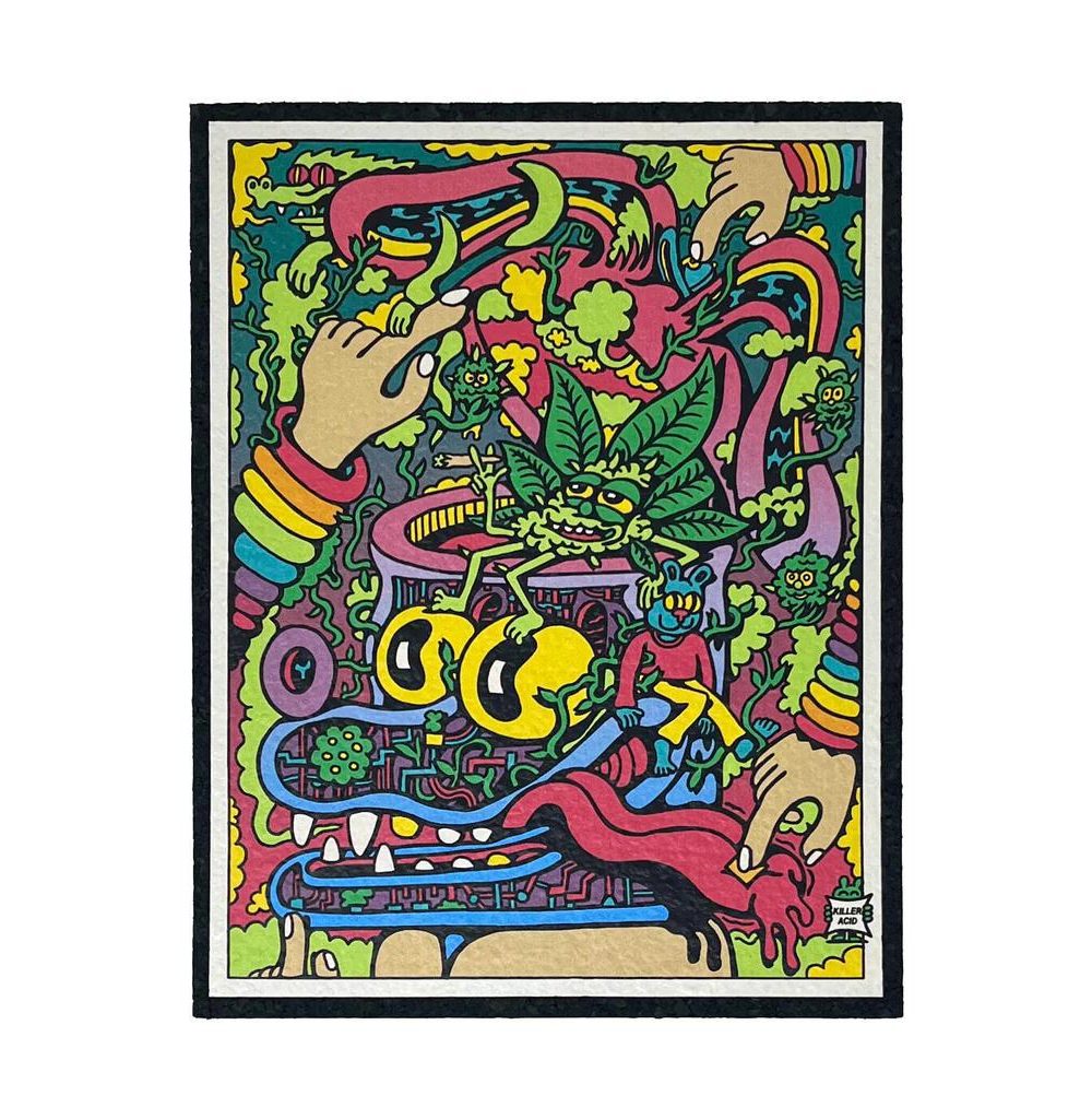 MOOD MATS: 8.5" X 11" PSYCHONAUT 2025 LIMITED EDITION