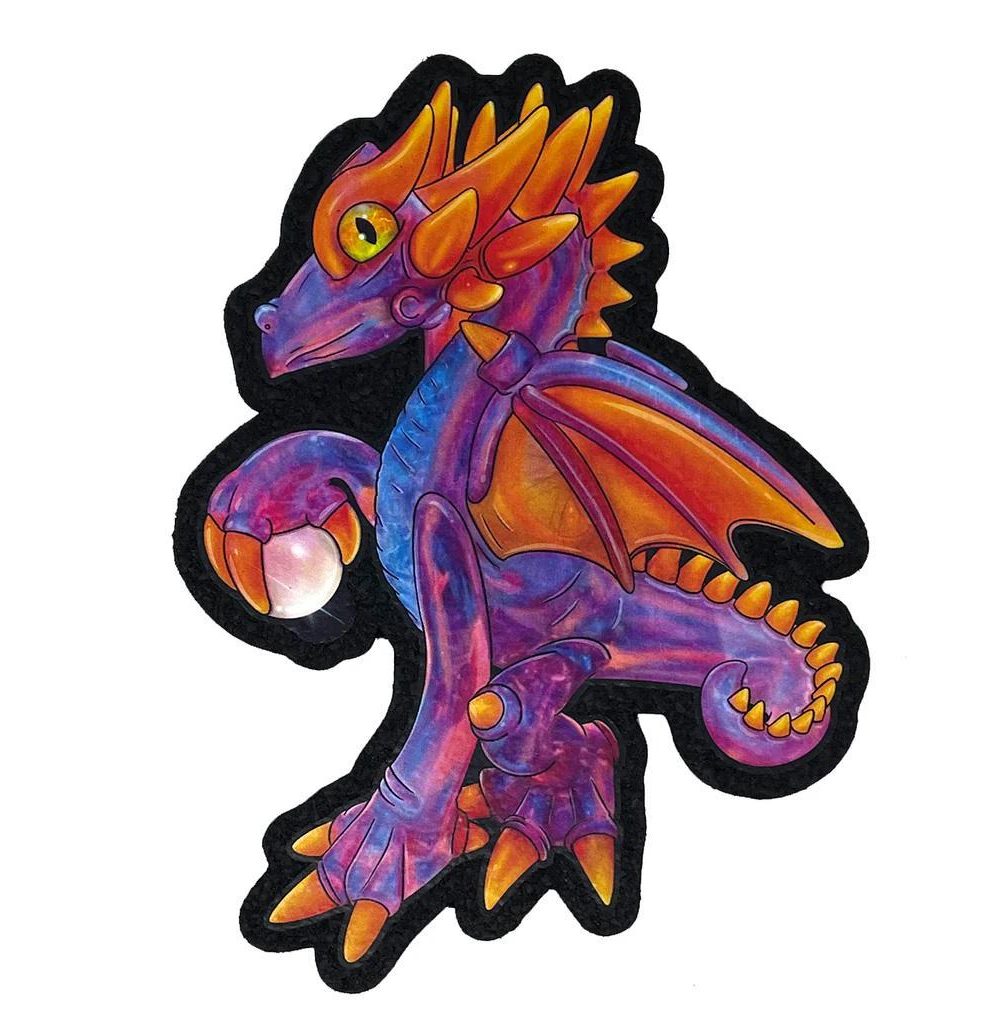 MOOD MATS: 12" AMBER DRAGON 2025 LIMITED EDITION