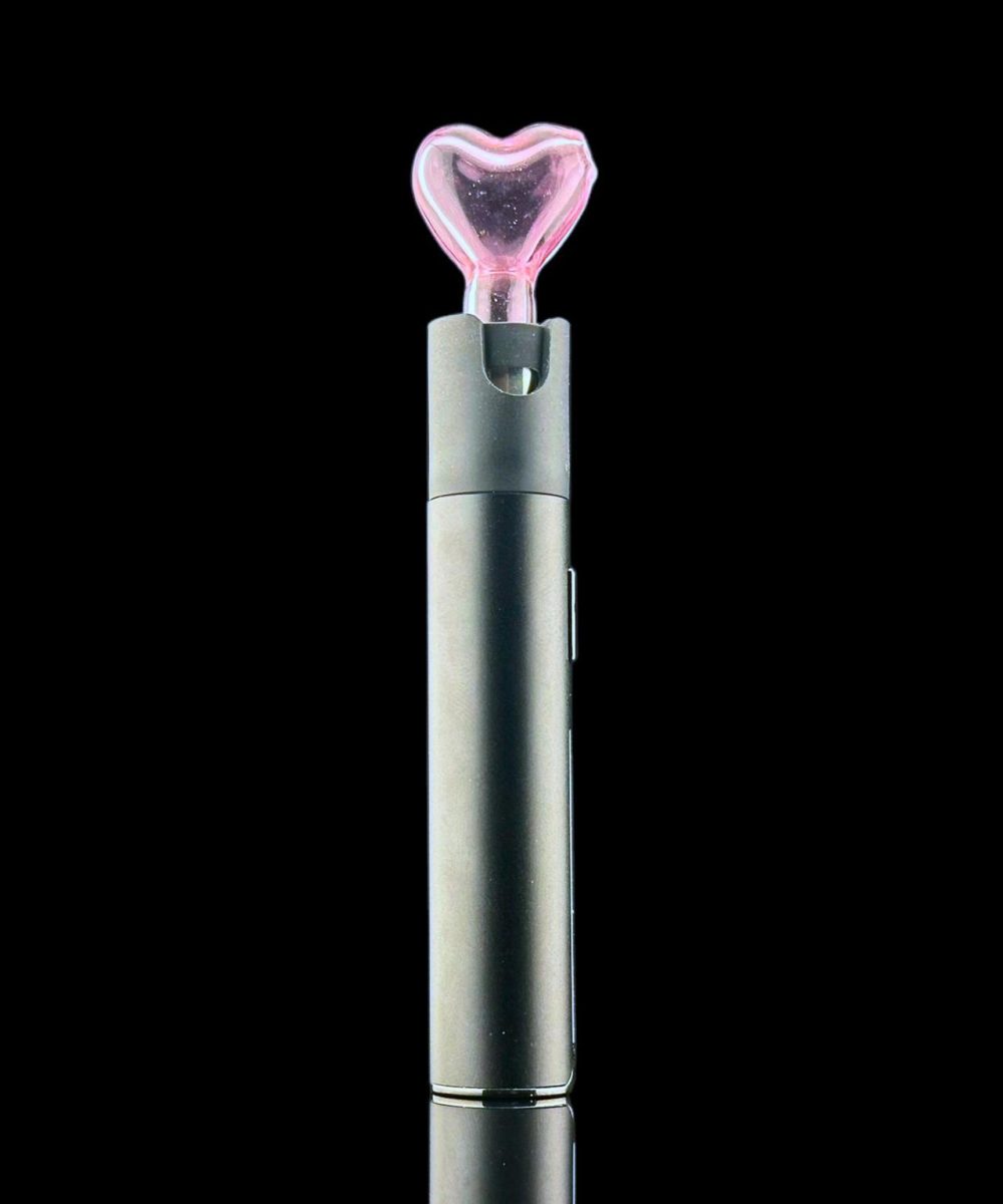 IRIDESCENT GLASS: "LOVEY" PIVOT MOUTHPIECE VALENTINES LE 2025