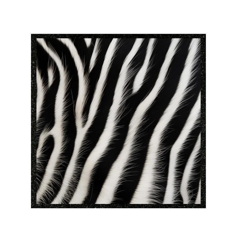 MOOD MATS: 8" ZEBRA 2025