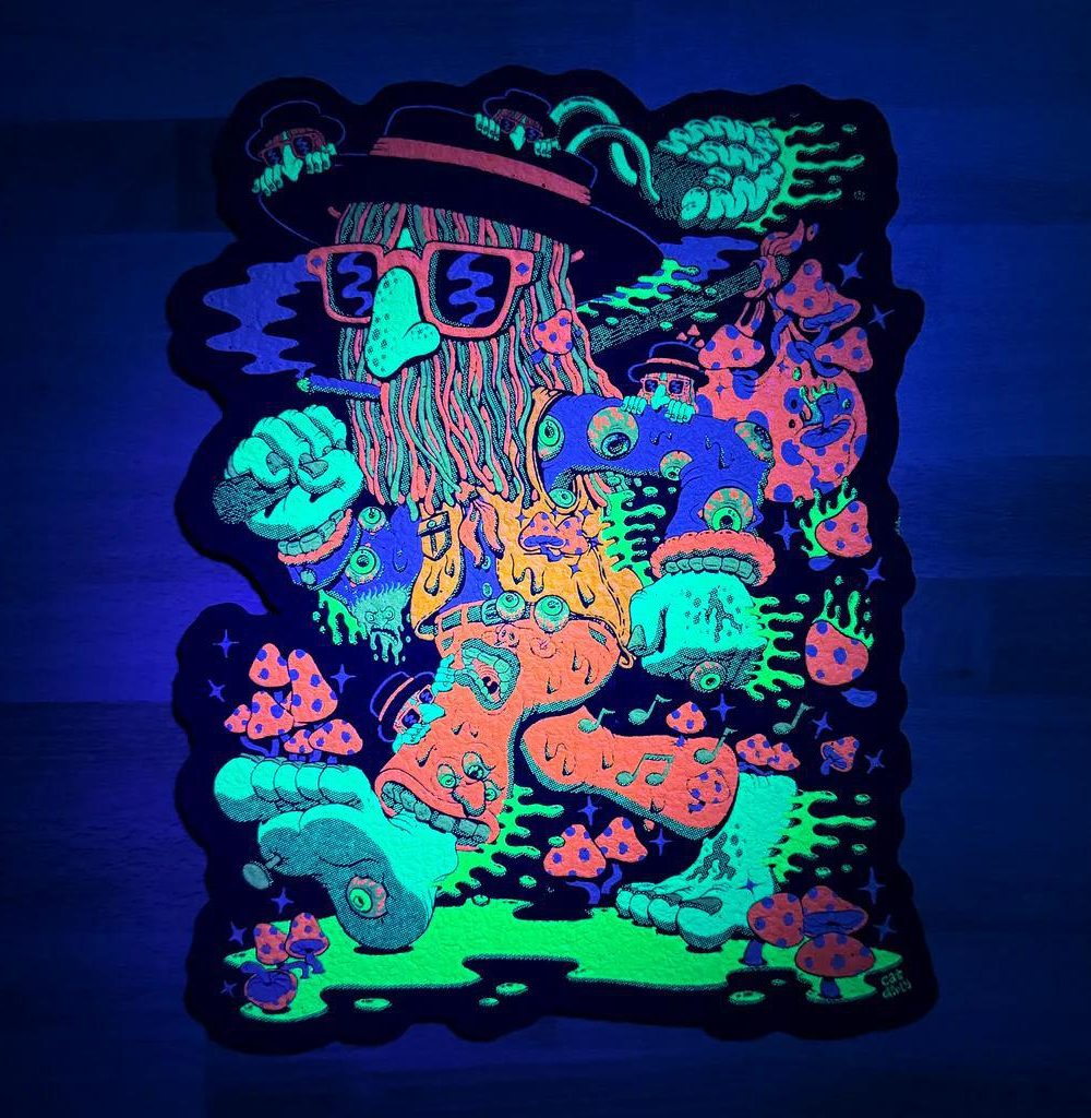 MOOD MATS: 12" TRIPPIN' HOBO (UV) 2025 LIMITED EDITION