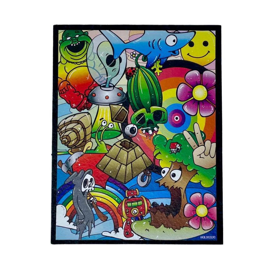 MOOD MATS: 8.5" X 11" STREAM OF CONSCIOUSNESS 2025 LIMITED EDITION