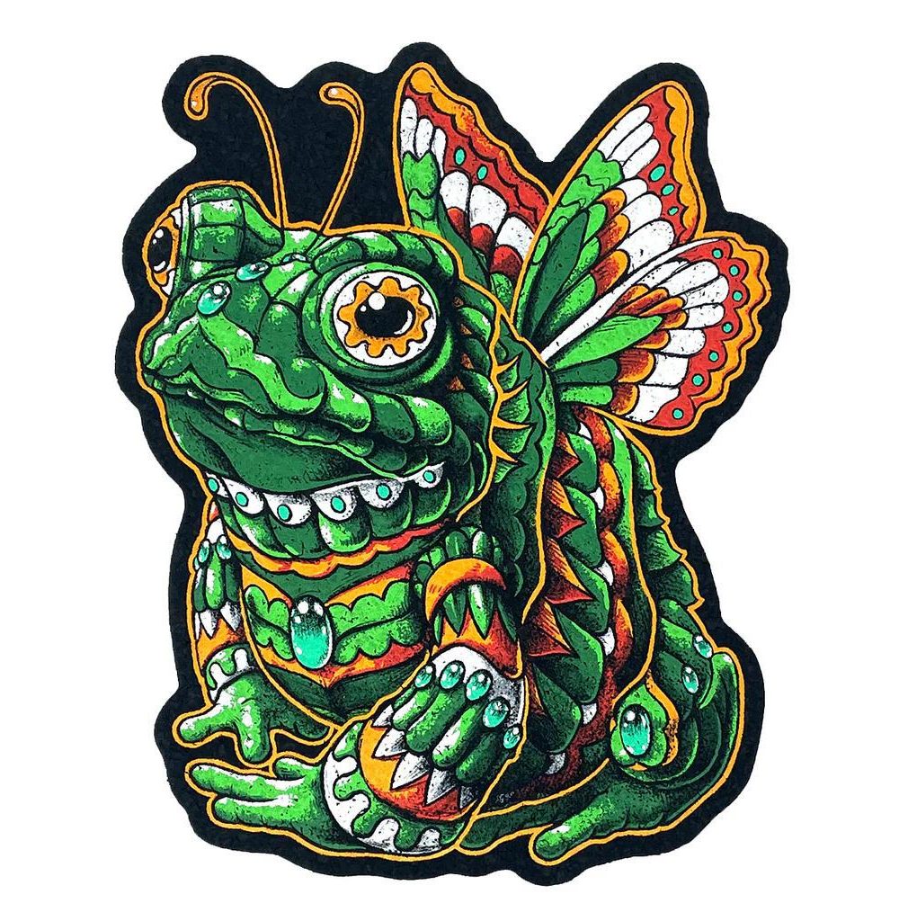 Alternative view of MOOD MATS: 12" FAIRY TOAD (UV) 2025 LIMITED EDITION