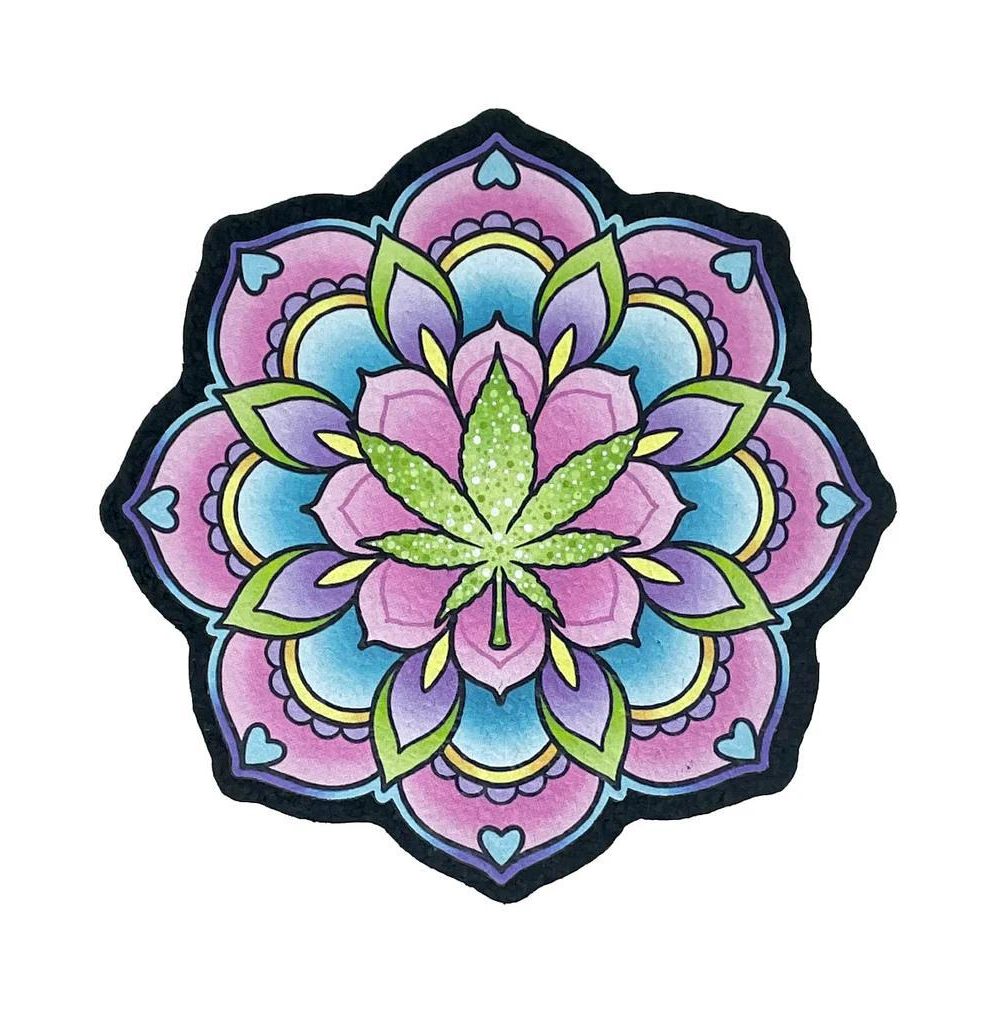 MOOD MATS: 8" MAGICAL GEO-FLOWER 2025 LIMITED EDITION