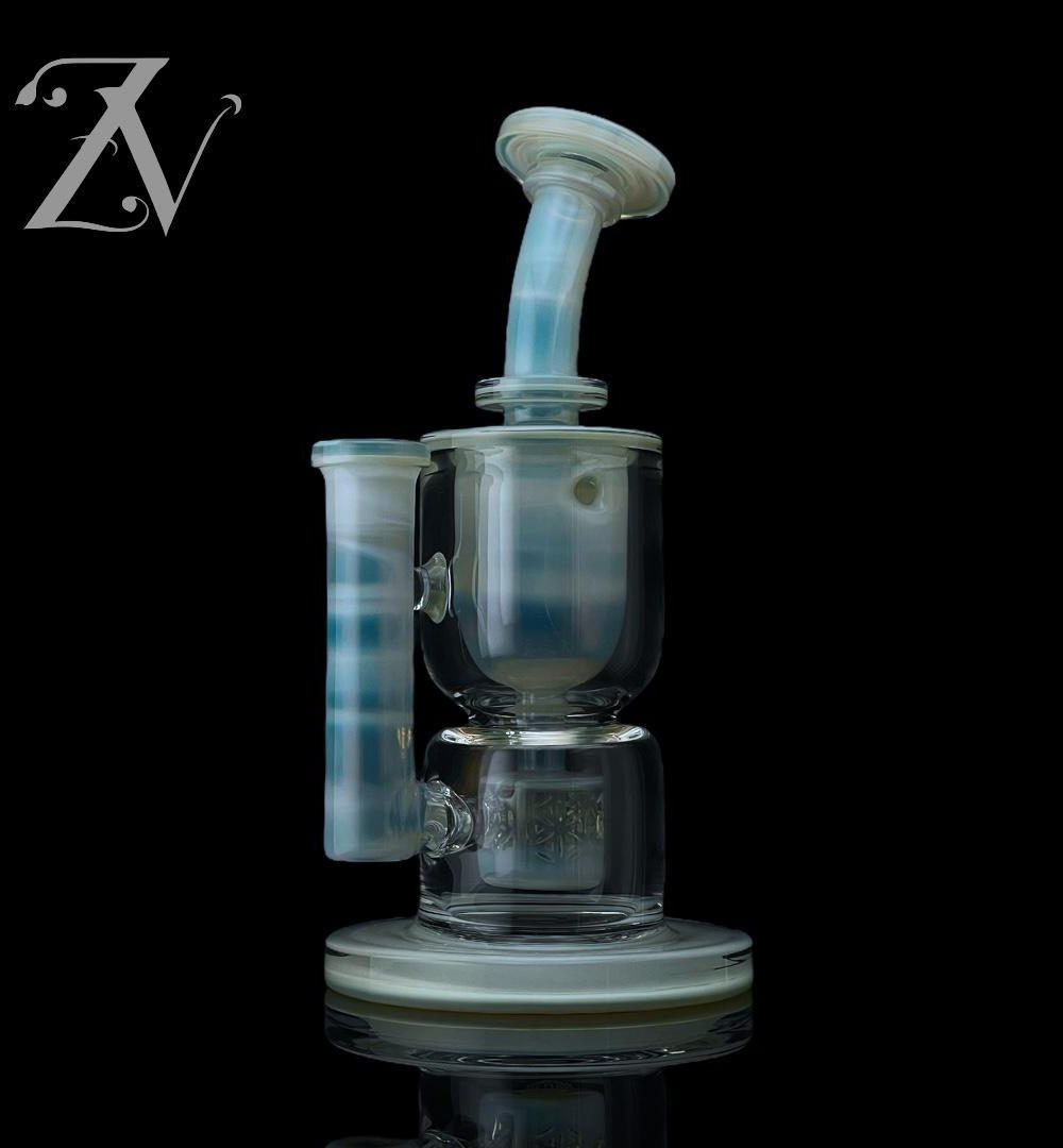 FATBOY GLASS: COLORED HOURGLASS TAURUS FULL SIZE MIRAGE CFL