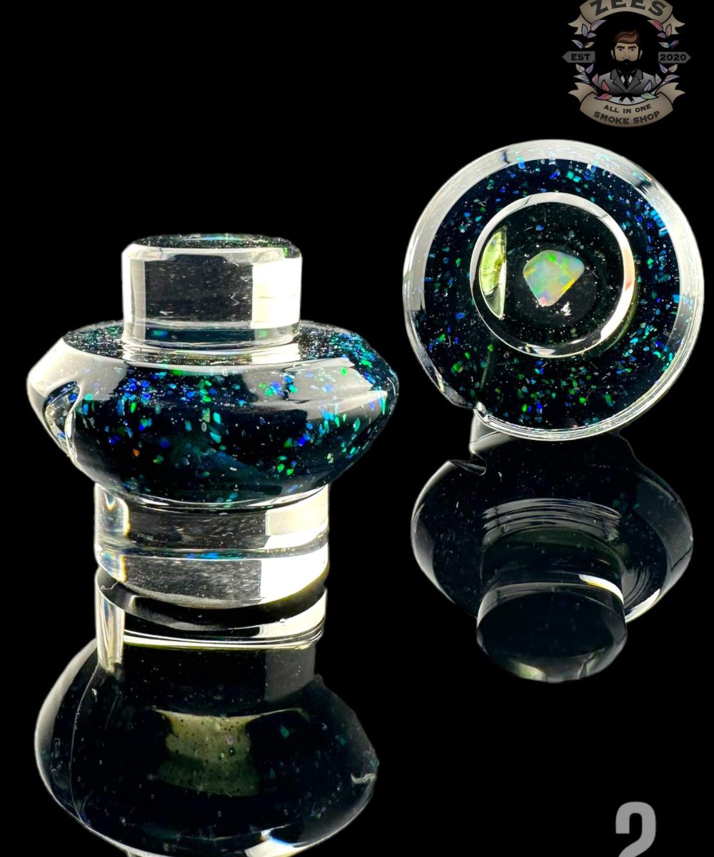 Alternative view of ONE TRICK PONY: 25MM ENCASED OPAL CROPAL XL ROCKULUS CARB CAP/SLURPER TOPPER