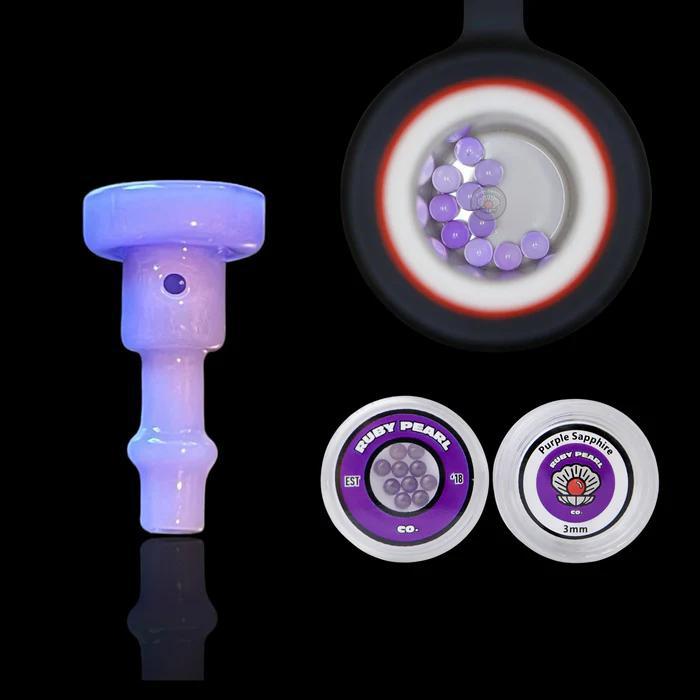 Alternative view of TOKR GLASS: PUFFCO PEAK PRO 3DXL JOYSTICK CAP AND PEARLS BUNDLE