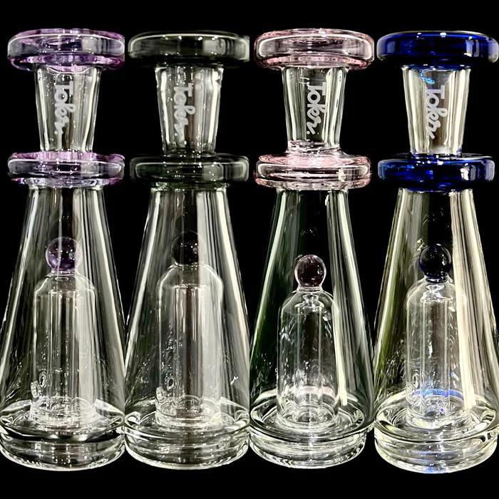 TOKR GLASS: TRIPLE ACCENT CONE PUFFCO PEAK ATTACHMENT