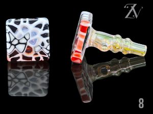 #8 WHITE HONEYCOMB TILE