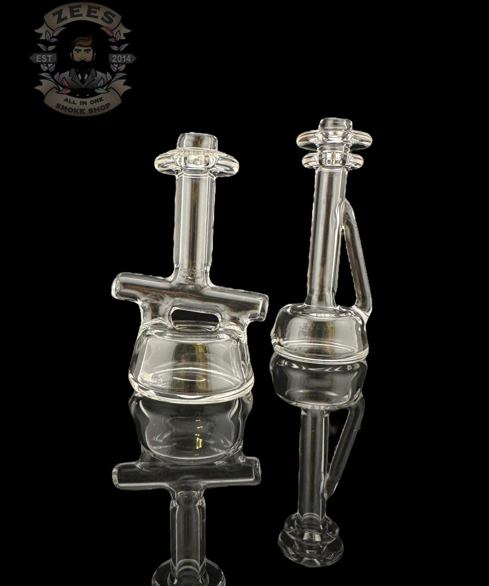 PADD GLASS: DRY-DOUBLE PUFFCO PEAK ATTACHMENT