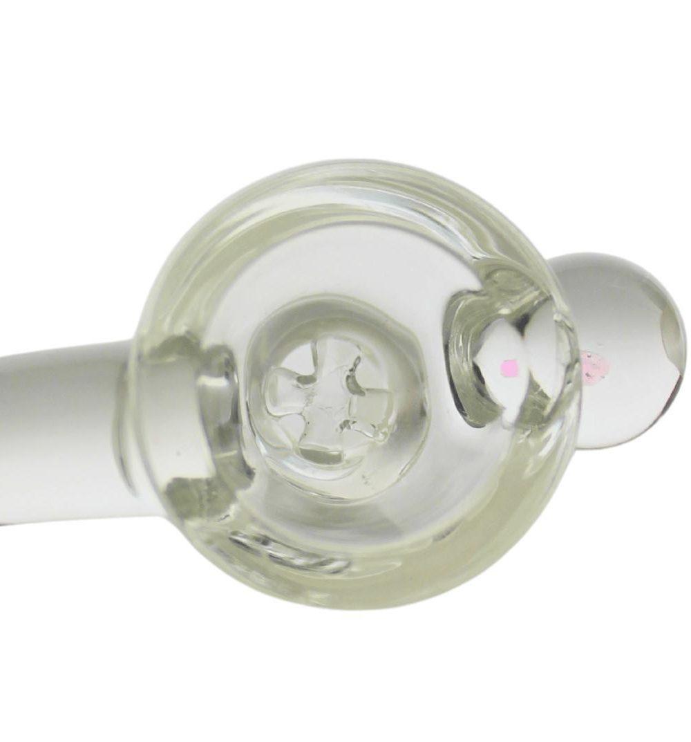 Alternative view of ROOTS GLASS: OPAL FOUR HOLE BOWL/FLOWER SLIDE