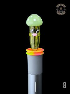 #8 CITRINE (UV) X MILKY GREEN