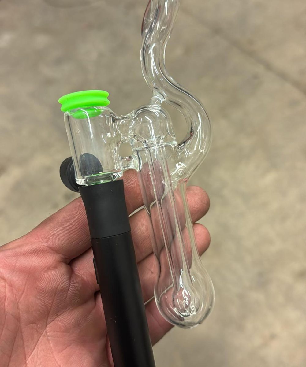 JASON CHARLES: CLEAR PIVOT MOUTHPIECE AND BACKPACK