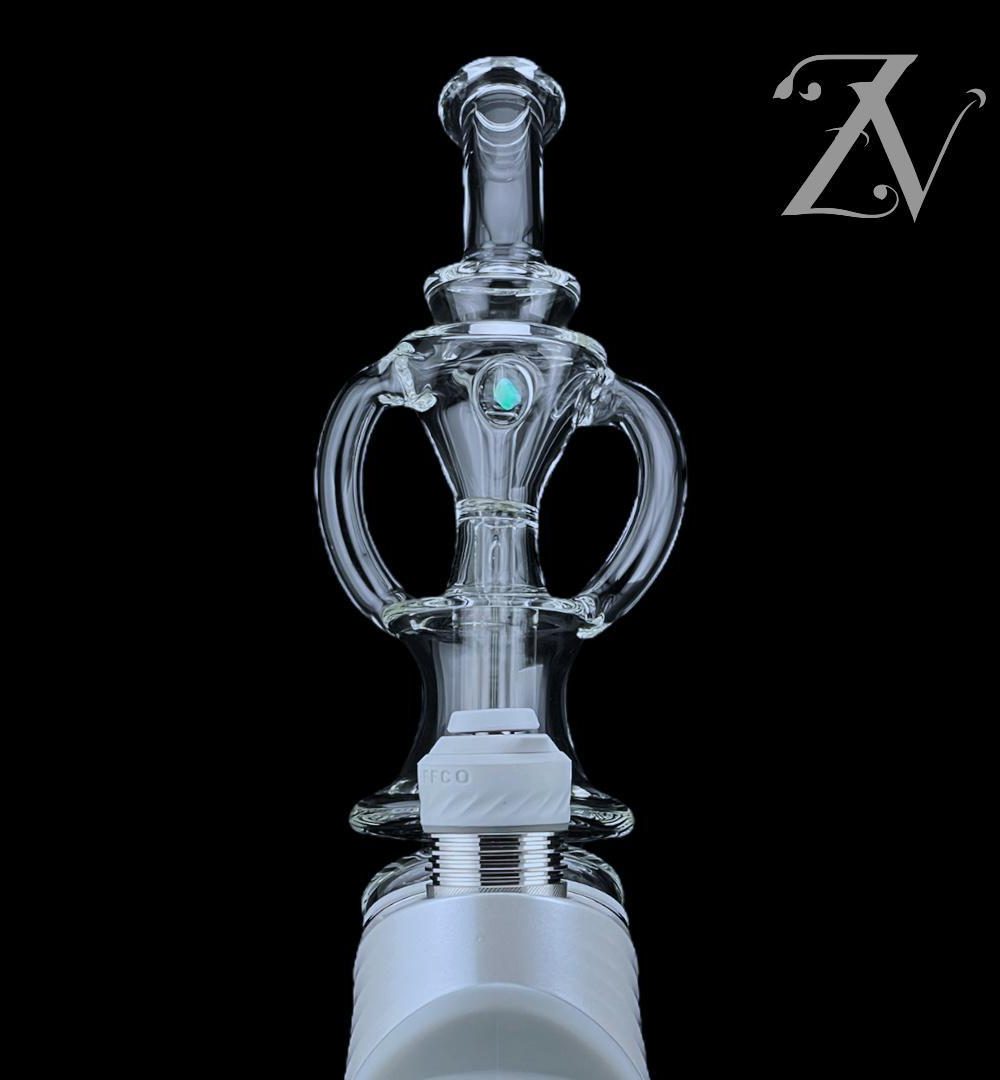 Alternative view of IRIDESCENT GLASS: SHREDDER RECYCLER PUFFCO PEAK ATTACHMENT