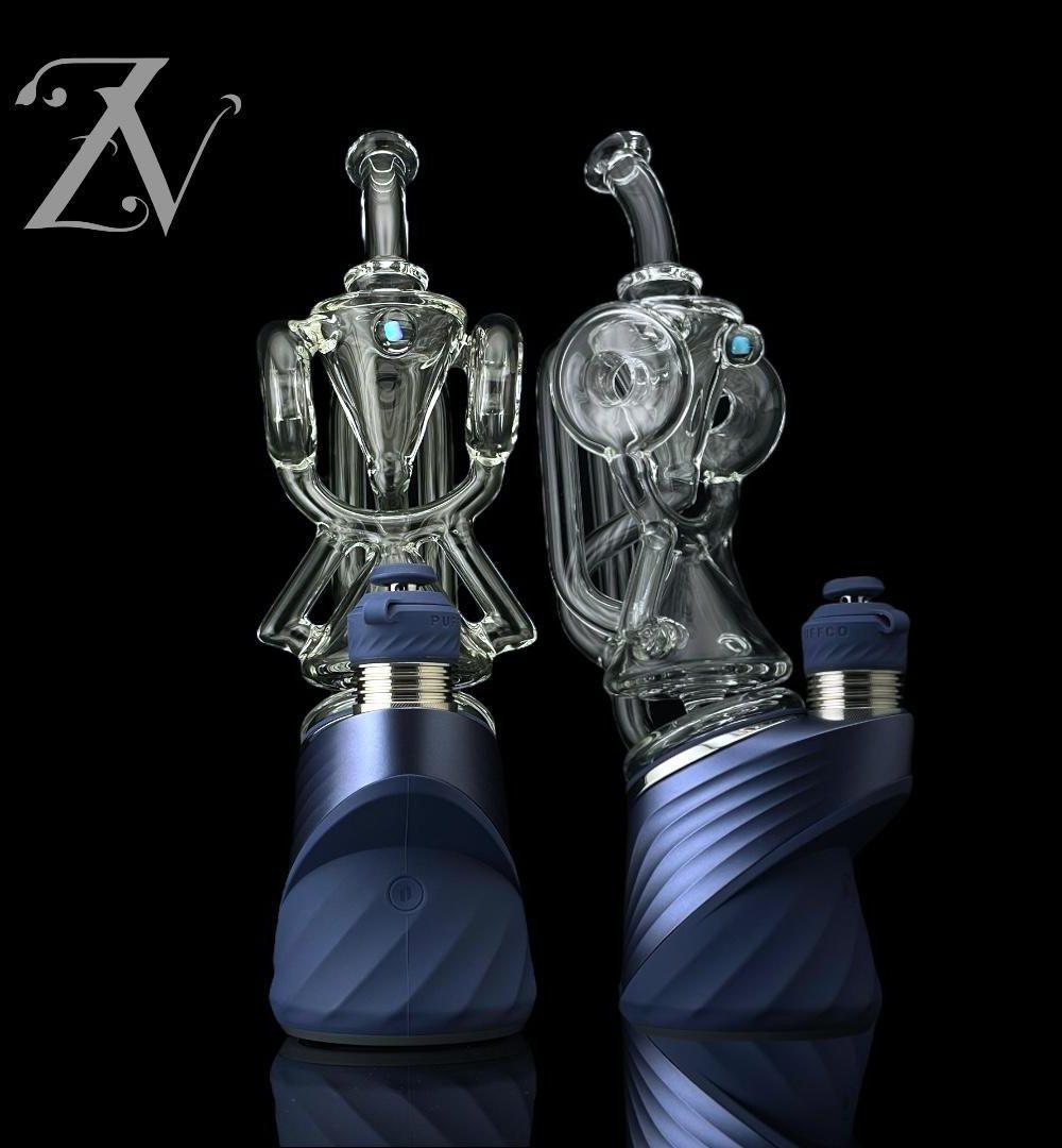 IRIDESCENT GLASS: HYBRID DONUT PUFFCO PEAK ATTACHMENT