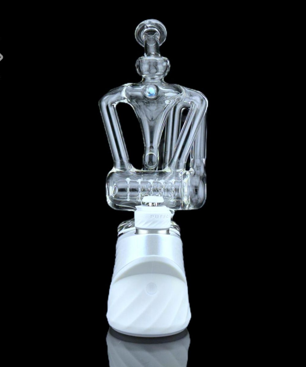 MOHAWK GLASS: GRID PUFFCO PEAK ATTACHMENT