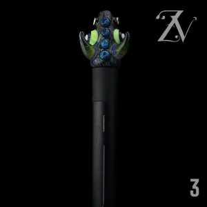 #3 PURPLE AMBER MIX X MILKY GREEN X ION (UV)