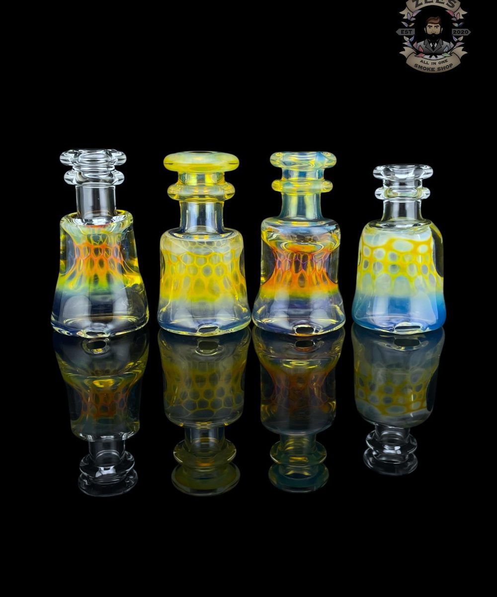 CAT FISH GLASS: FUMED DRY TOP PUFFCO PEAK ATTACHMENT