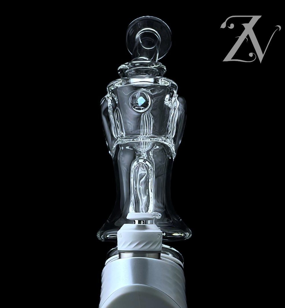 Alternative view of IRIDESCENT GLASS: SUPERIOR GILCYCLER PUFFCO PEAK ATTACHMENT