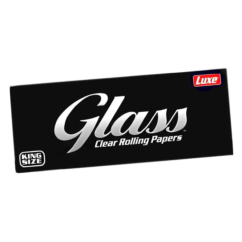 GLASS: KING SIZE CLEAR ROLLING PAPERS