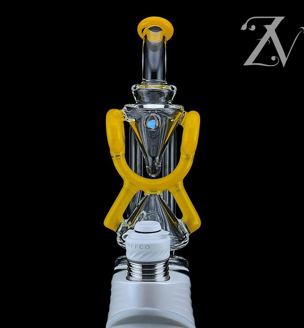 Alternative view of IRIDESCENT GLASS: SUPERIOR ECO DONUT PUFFCO PEAK ATTACHMENT