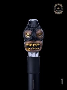 #1 JET BLACK SKI MASK