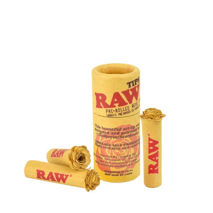 RAW: PRE-ROLLED ROSE TIPS