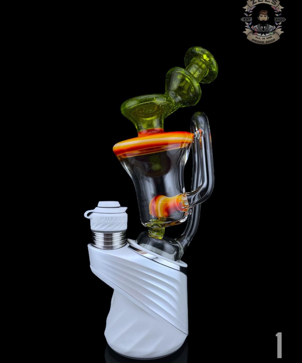 Alternative view of PADD GLASS: WIGWAG BUBBLER PUFFCO PEAK ATTACHMENT